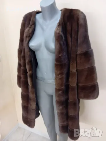 Палто от естествена норка , снимка 3 - Палта, манта - 49376114