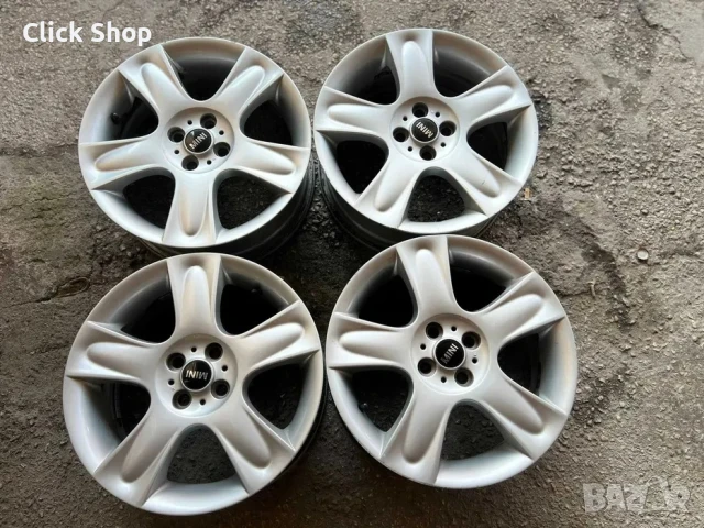 4х100 17 Джанти Лети Mini Cooper 4x100 Мини Купър оригинални, снимка 5 - Гуми и джанти - 51370243