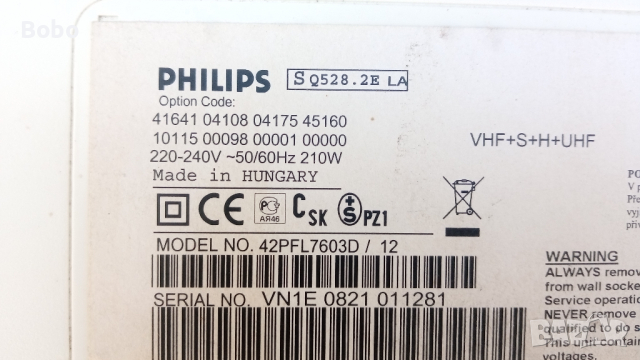 Main board PNL3139 123 63401V3, снимка 3 - Части и Платки - 36465751