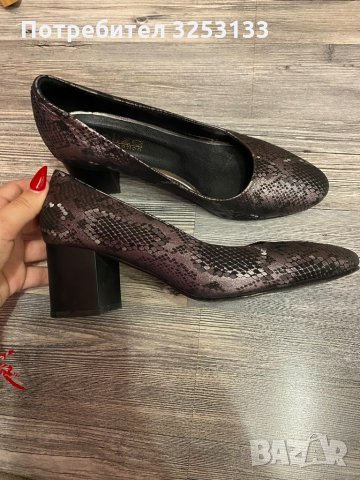 Дамски обувки от естествена кожа, снимка 2 - Дамски обувки на ток - 35985217