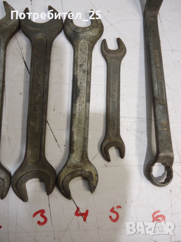 Гаечни ключове Х 2лв, снимка 3 - Ключове - 52437578