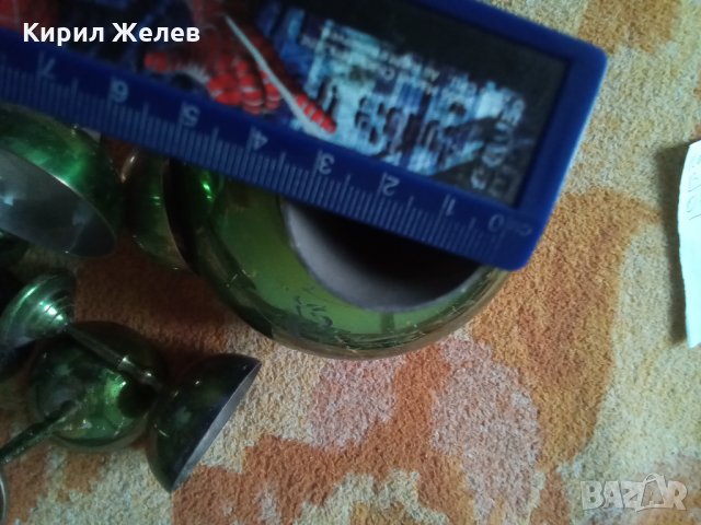 Сервис стар метален 25849, снимка 9 - Декорация за дома - 34305075