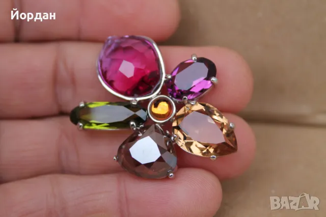 Дамски висулки за колие ''Swarovski'', снимка 11 - Колиета, медальони, синджири - 49753919