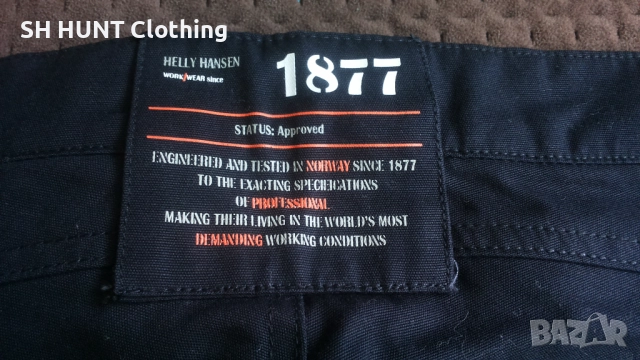 HELLY HANSEN Work Trouser размер 52 / L работен панталон W4-490, снимка 6 - Панталони - 52037446