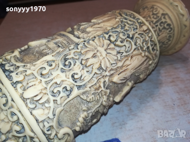 МАСИВНА КРАСИВА ВАЗА ОТ ФРАНЦИЯ 1503241855, снимка 14 - Антикварни и старинни предмети - 44781901