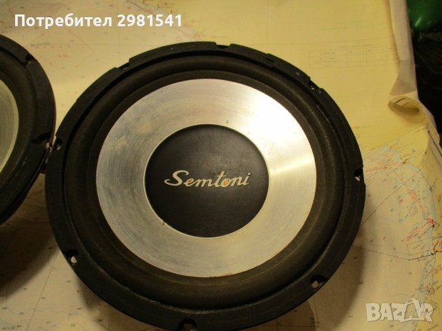 БАСОВИ  10инча SEMTONI, снимка 6 - Тонколони - 40957507