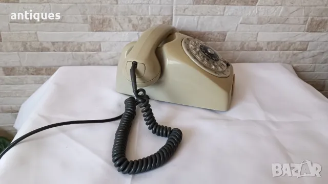Стар телефон с шайба - GNT Automatic - 1970" година, снимка 3 - Антикварни и старинни предмети - 50192037