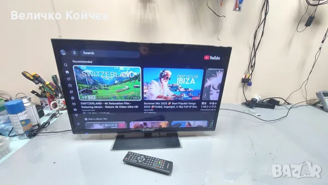 Blaupunkt 32" led работи отлично!