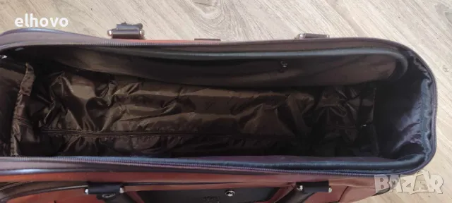 Кожена чанта за багаж Mont Blanc , снимка 9 - Куфари - 50440642