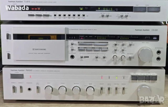 Касетен дек Harman Kardon CD-291висок клас двуглав дек (модел 1982-84)