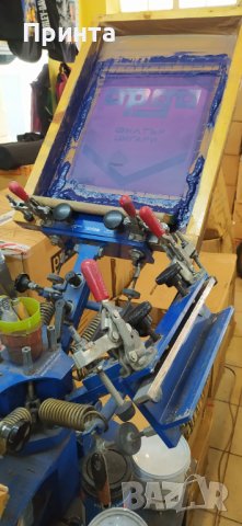 Карусел, машина за ситопечат, снимка 16 - Други машини и части - 41633908