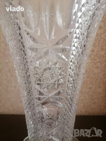 Кристална ваза, снимка 2 - Вази - 41684114