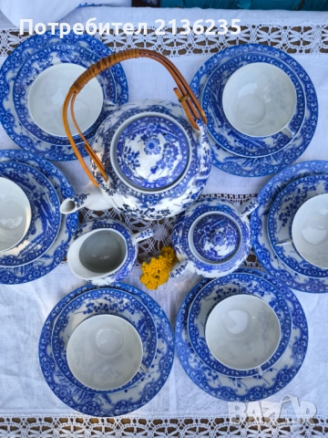 Сервиз за чай, снимка 6 - Сервизи - 51697507