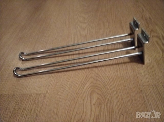 Продавам хромирани Куки за стелажи, Решетки, МДФ Пана, Рафтодържачи, снимка 7 - Стелажи и щандове - 40249854