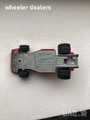 Метална количка MatchboxFormula 5000 Marlboro Version в мащаб 1:58, снимка 8 - Колекции - 39835411