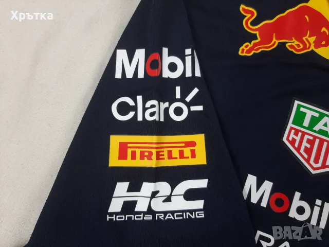 Red Bull Racing Team Polo - Оригинална мъжка тениска с яка XL, снимка 10 - Тениски - 50211063