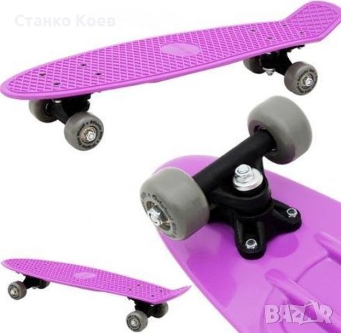 Детски скейтборд с PU амортисьори - НОВ, снимка 2 - Скейтборд, ховърборд, уейвборд - 40346262