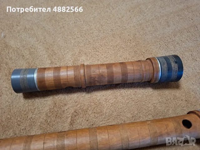 Стар кавал със забележки, снимка 3 - Духови инструменти - 56348581