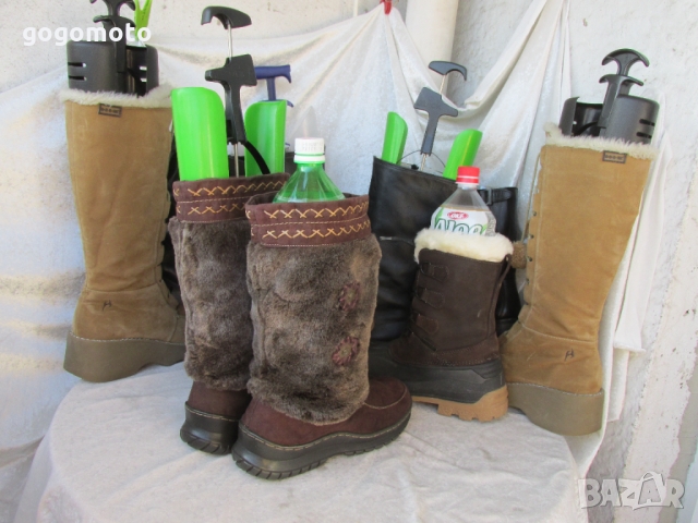 КАТО НОВИ топли дамски ботуши, боти, апрески - 37 - 38, снимка 13 - Дамски апрески - 36091200