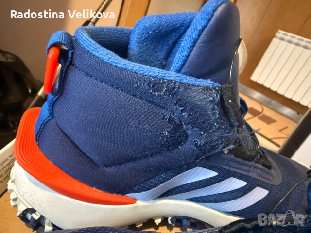 Боти adidas Fortatrail Boa, снимка 4 - Детски боти и ботуши - 52261123