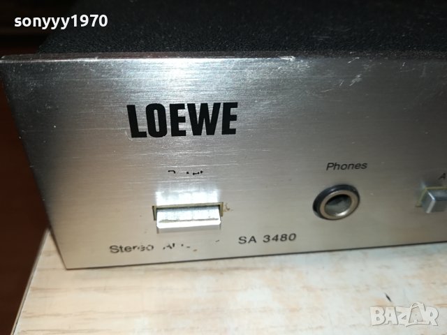 LOEWE SA3480 STEREO AMPLIFIER-ВНОС SWISS LNV0907231157, снимка 10 - Ресийвъри, усилватели, смесителни пултове - 41494346