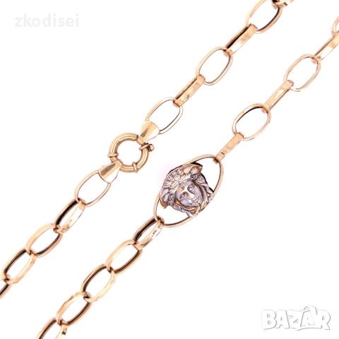 Златен синджир 15,26гр. 55,0см. 14кр. проба:585 модел:33782-5