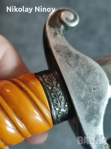 Немски армейски кинжал от WW2, снимка 10 - Антикварни и старинни предмети - 52431457