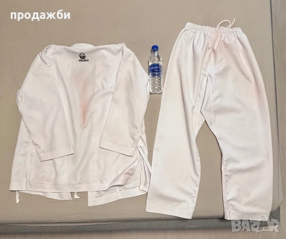КАРАТЕ КИМОНО ТОКАЙДО kumite master JR– БЯЛО, снимка 4 - Спортна екипировка - 52919370