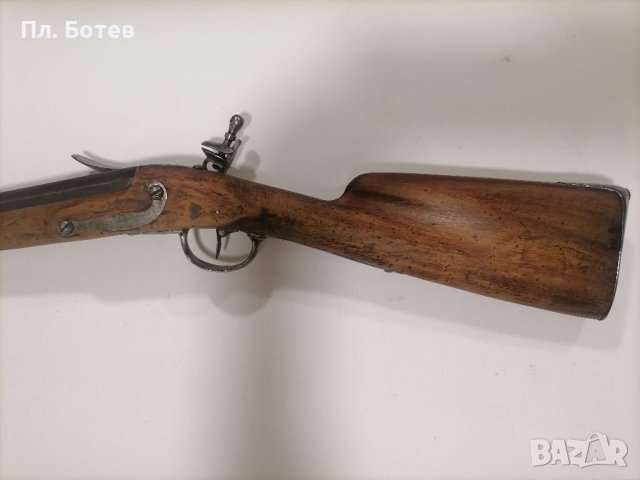 Стара кремъчна пушка , снимка 6 - Антикварни и старинни предмети - 41948199