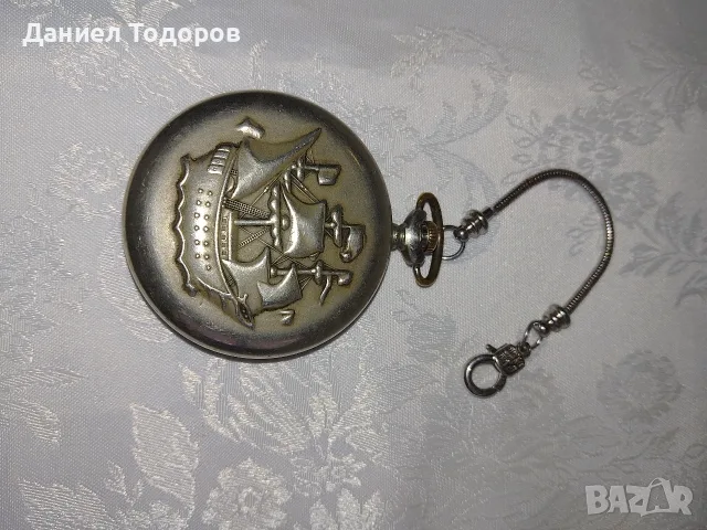 Джобен часовник Мълния ,Molnija с Кораб, снимка 8 - Колекции - 55708977
