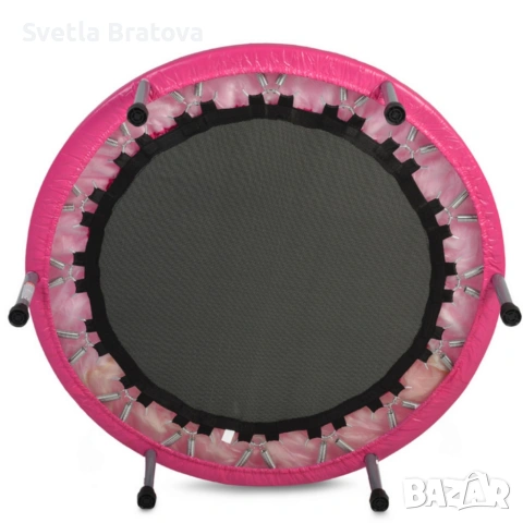 🎉 Батут без мрежа Byox 96 см / 101 см – розов и син (до 100 кг), снимка 5 - Други стоки за дома - 53529876