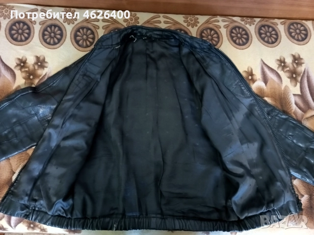 Продавам Рокерско кожено яке от естествена кожа, снимка 5 - Якета - 52098948