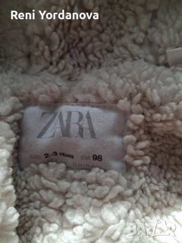 палто на зара , снимка 5 - Детски якета и елеци - 53642876