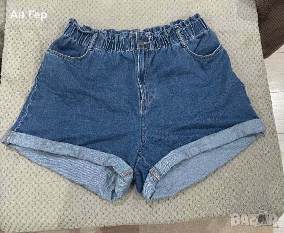 Къси дънкови панталони XL на H&M, снимка 6 - Панталони - 41714021
