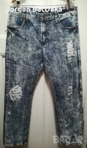 Мъжки модерни дънки 36#