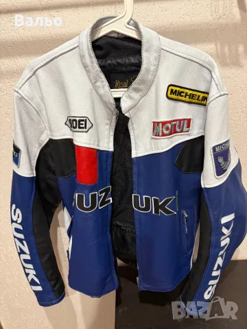 Кожено мото яке Suzuki XXL 