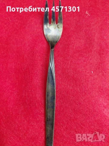  Сребърни Вилици, снимка 3 - Антикварни и старинни предмети - 51442505