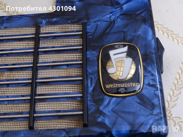 Капак за акордеон Велтмайстер Стела 40 баса, снимка 5 - Акордеони - 53787376