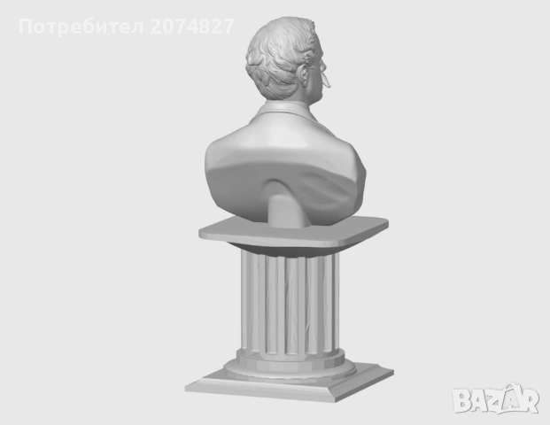 ГЕОРГИ РАКОВСКИ (бюст, статуетка), снимка 6 - Статуетки - 53453437
