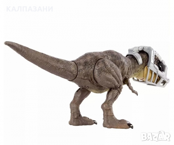 Mattel Jurassic World Тиранозавър Рекс с функции и звукови ефекти GWD67, снимка 4 - Фигурки - 36035002