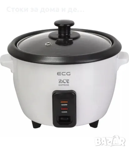 ✨Оризоварка ECG RZ 060, 300W, 0.6L, Бял , снимка 1