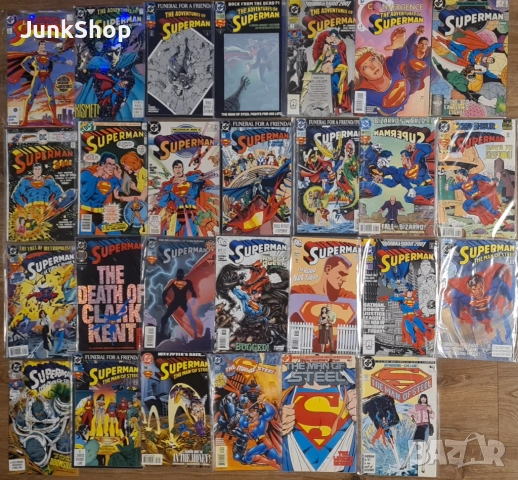 Стари американски комикси Супермен Superman