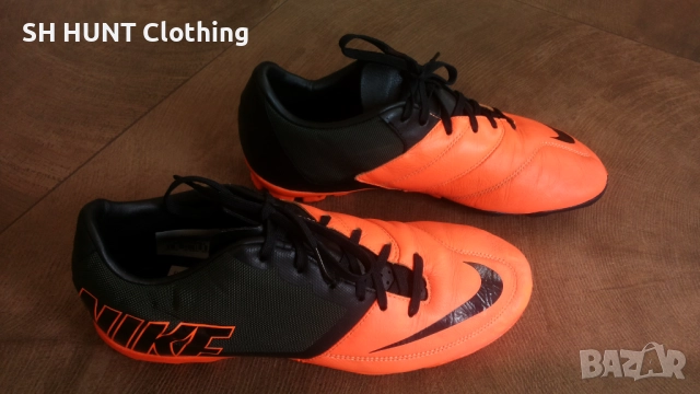 NIKE Astro Turf Leather Football Boots Размер EUR 40 / UK 6 стоножки за футбол 141-14-S, снимка 2 - Футбол - 52652092