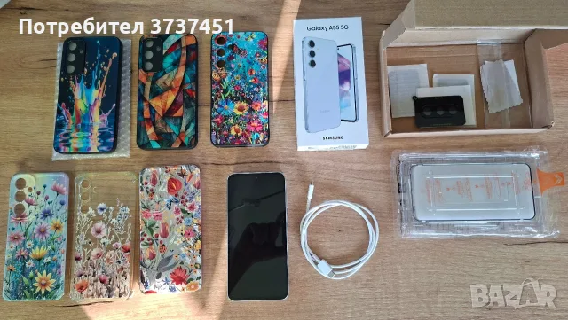 Samsung A55 5G 256GB, снимка 2 - Samsung - 55766262