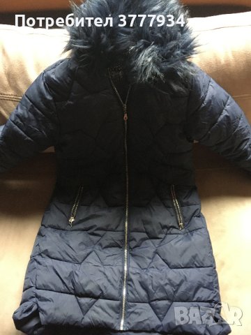 Зимно яке за момиче 12г, снимка 1 - Детски якета и елеци - 41434270