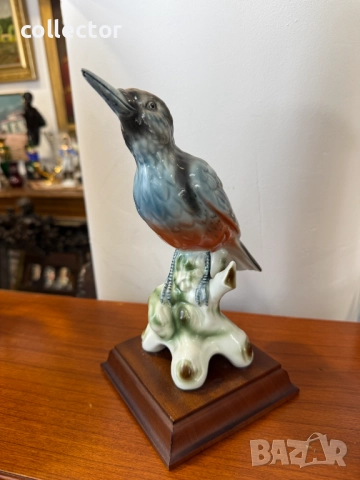 Порцеланова фигура "Птица. КЪЛВАЧ" №7386, снимка 4 - Колекции - 51881355