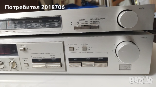 Technics усилвател и тунер, снимка 3 - Ресийвъри, усилватели, смесителни пултове - 53234719