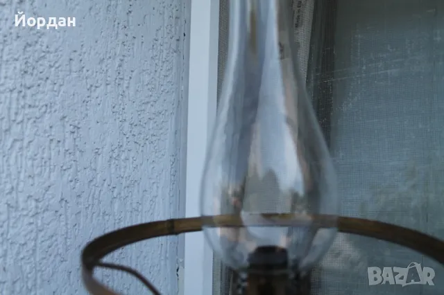 Стара газена лампа , снимка 10 - Антикварни и старинни предмети - 50380097