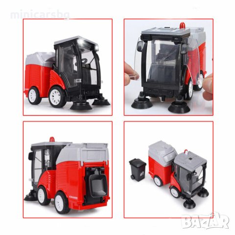 Метални колички: Камион за почистване на пътища, снимка 11 - Колекции - 41966134