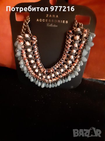 Чисто нови колиета на Zara и Bershka, снимка 7 - Колиета, медальони, синджири - 35765809
